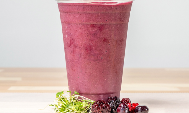 Peanut Butter & Jelly Smoothie.