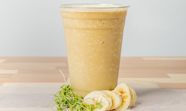 Peanut Butter Banana Smoothie.