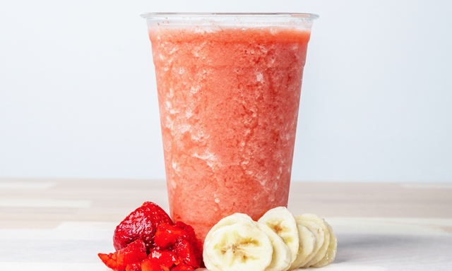 Strawberry Sunshine Smoothie.