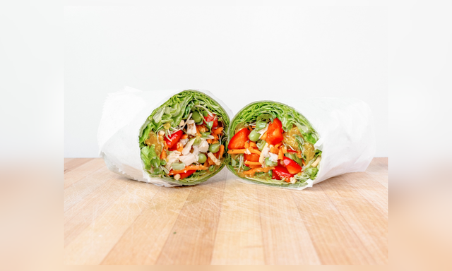 Crunchy Asian Wrap.