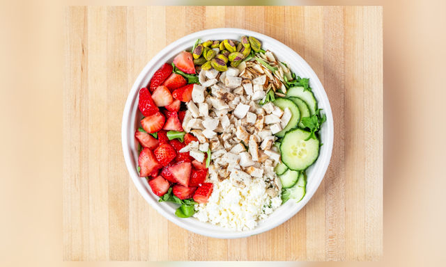 Strawberry Arugula Salad.