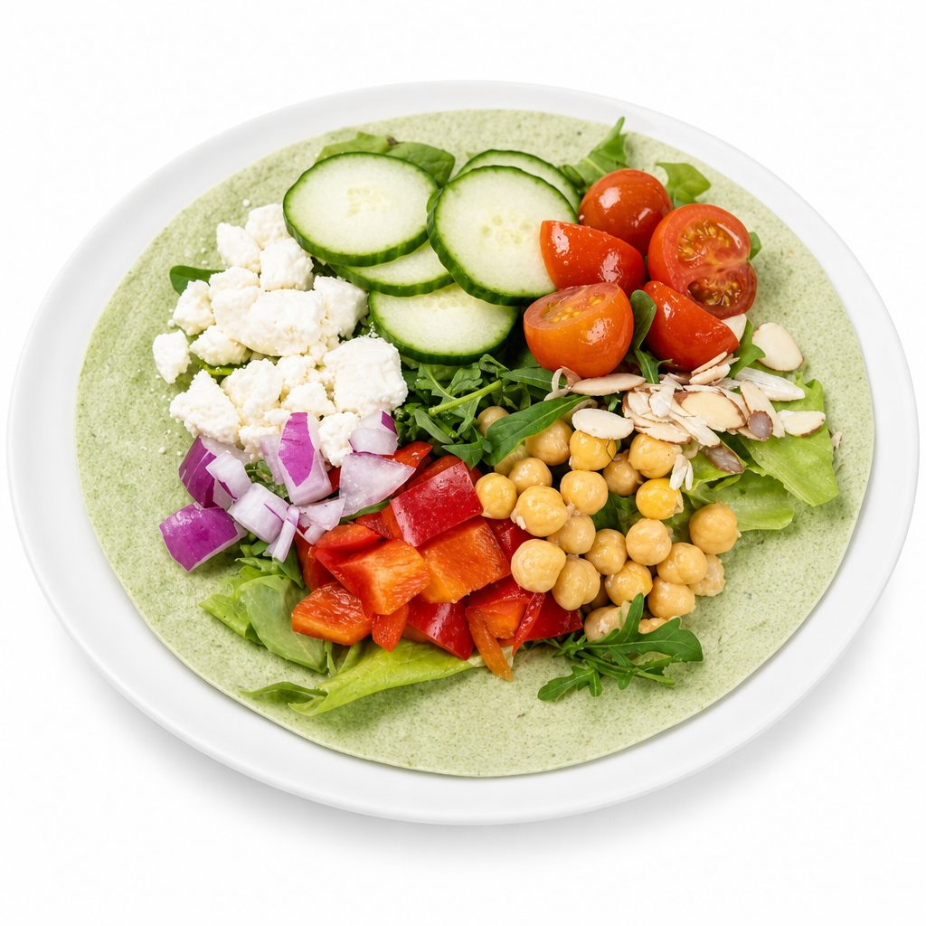 #5 Mediterranean Wrap.