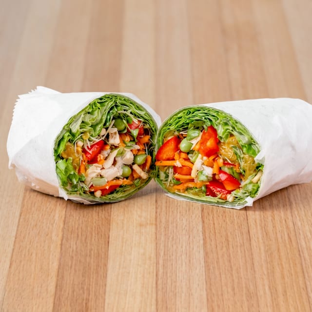 Crunchy Asian Wrap.
