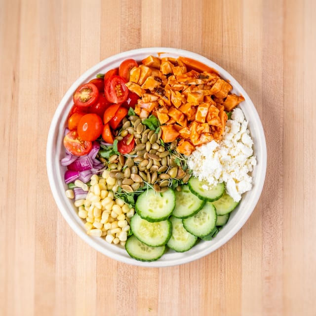 Hot Honey Chicken Salad.