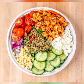 Hot Honey Chicken Salad